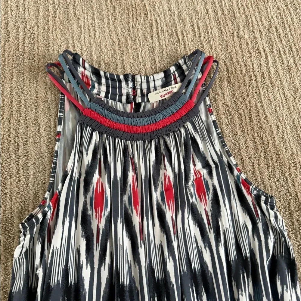 BCBGMaxAzria RUNWAY Patterned Blouse - Picture 4 of 7